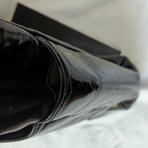 Patent Leather Matching Coach Tote and Wallet Set - Picture 6 of 16